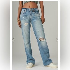 NWT Lucky Brand Mid Rise Boyfriend Flare
